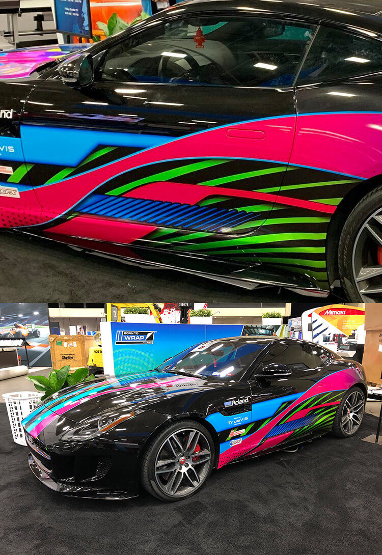 Rotulación de Jaguar F-Type