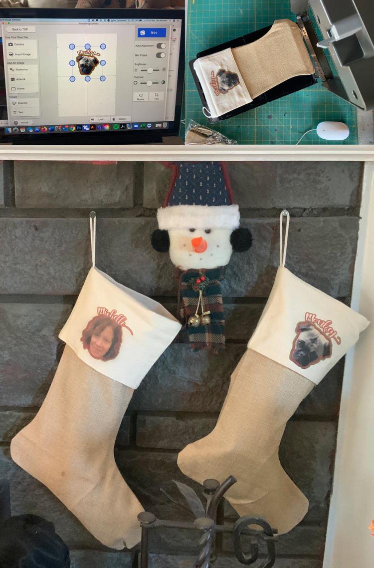 Calcetines de Navidad personalizados