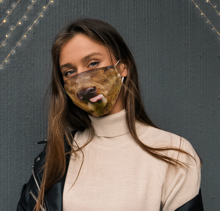 Mascarilla de reno