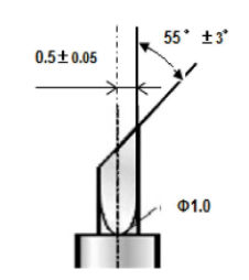 Dimensiones de Cuchilla