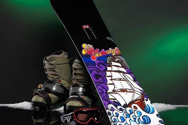 gráficos sublimados para snowboard