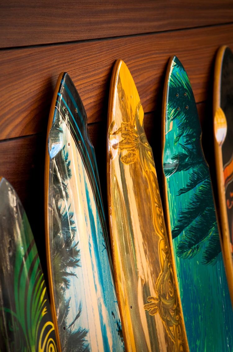 gráficos para la personalización de tablas de surf