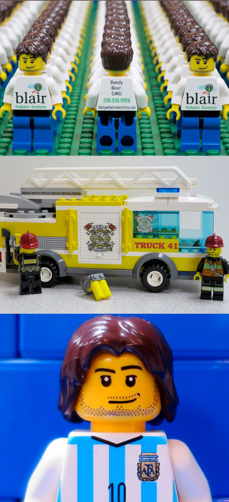 Impresión sobre Lego