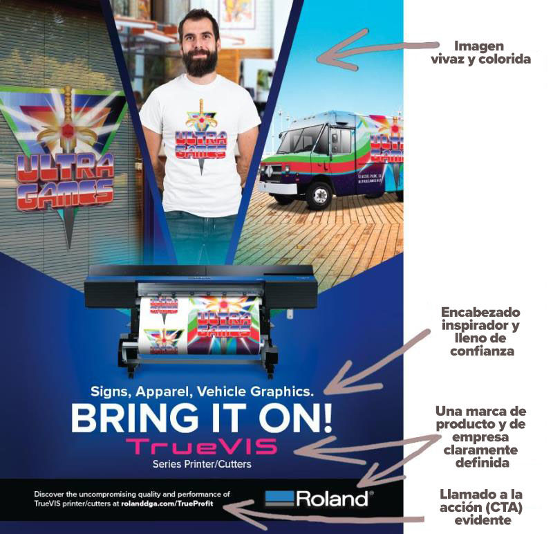 Anuncio de Roland DG