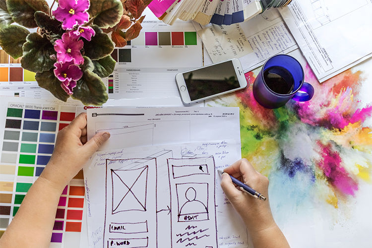 design a layout