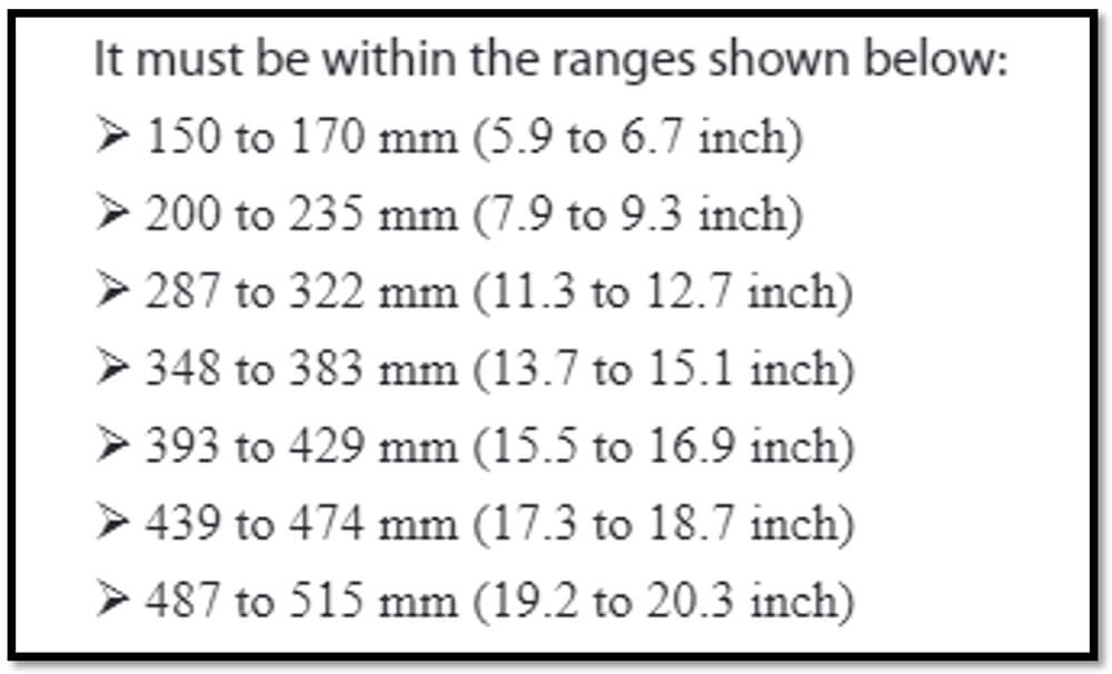 media width range