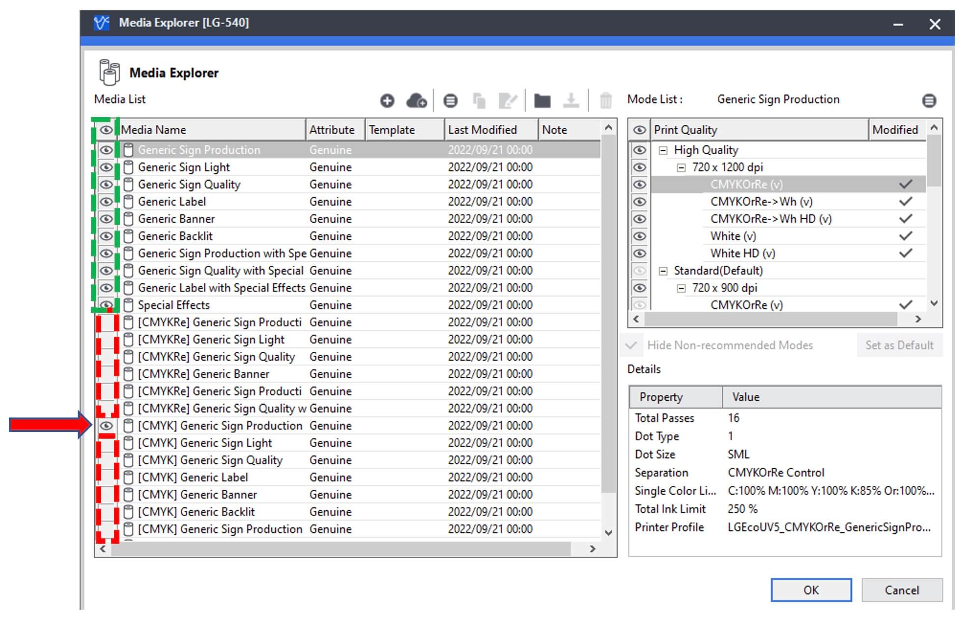 How to Use the Optional Profiles Available in VersaWorks 6 Media