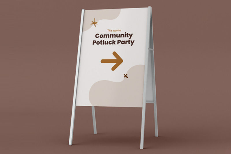 directional sign