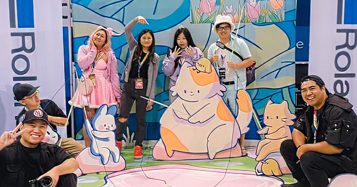 Presentación de Anime Impulse con la artista y otros