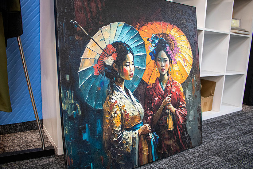 Japanese-style artwork