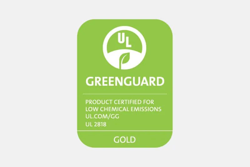 Logotipo GREENGUARD™ para tintas de impresión digital