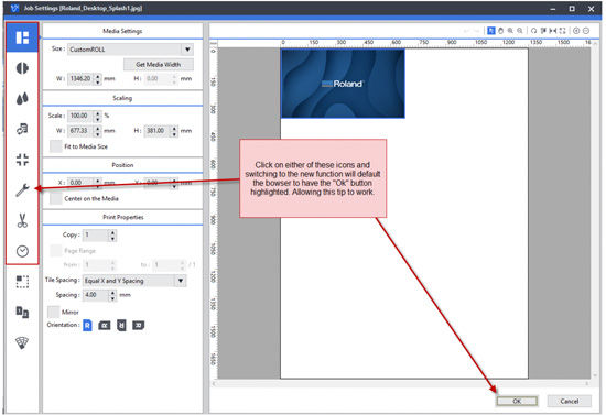 versaworks screen resolution
