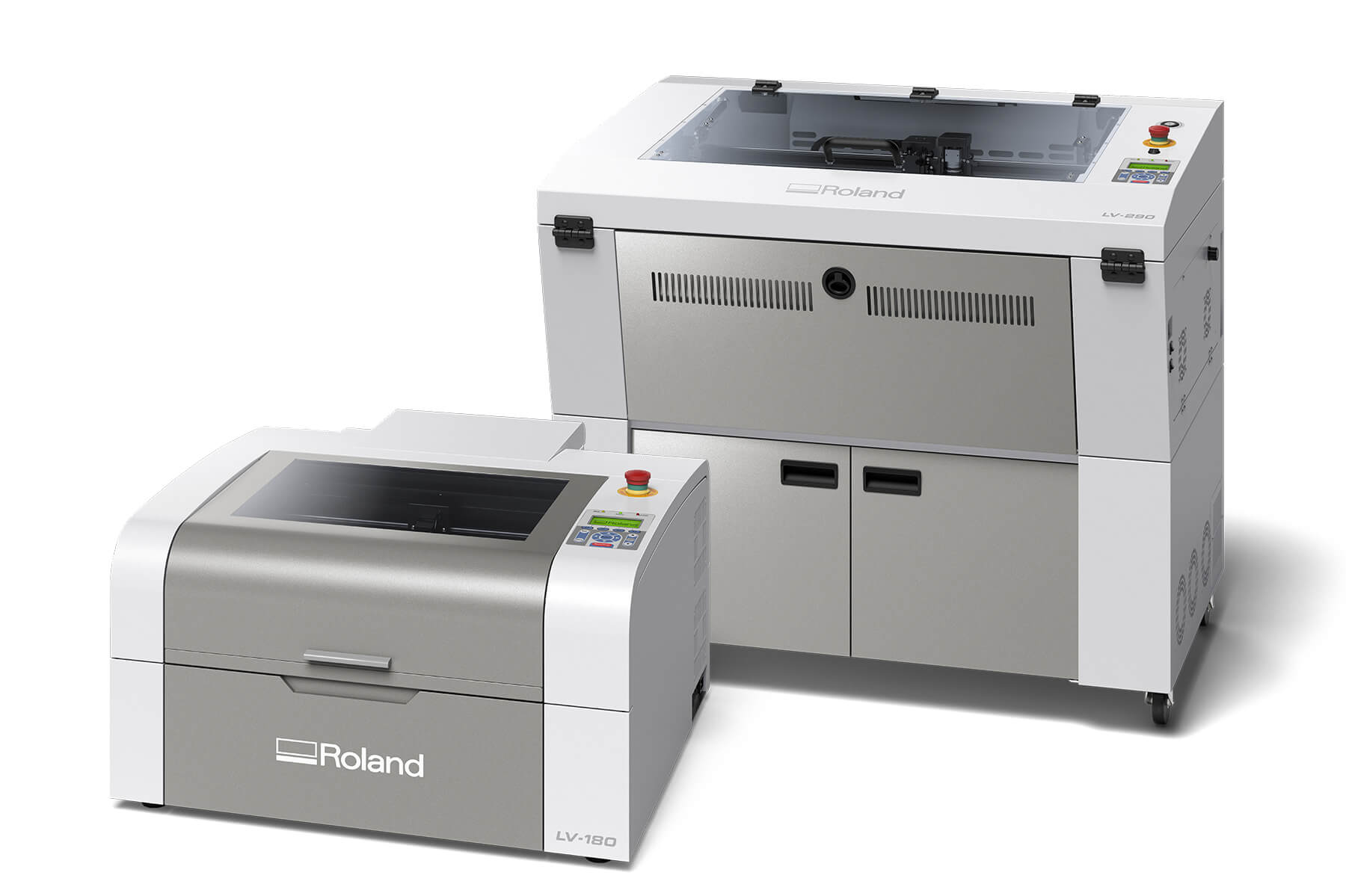 Roland DGA will be showcasing its advanced LV series engravers (shown in photo), as well as its innovative VersaUV LEF2 UV printers, at the 2020 Pacific Design and Engraving Expo.