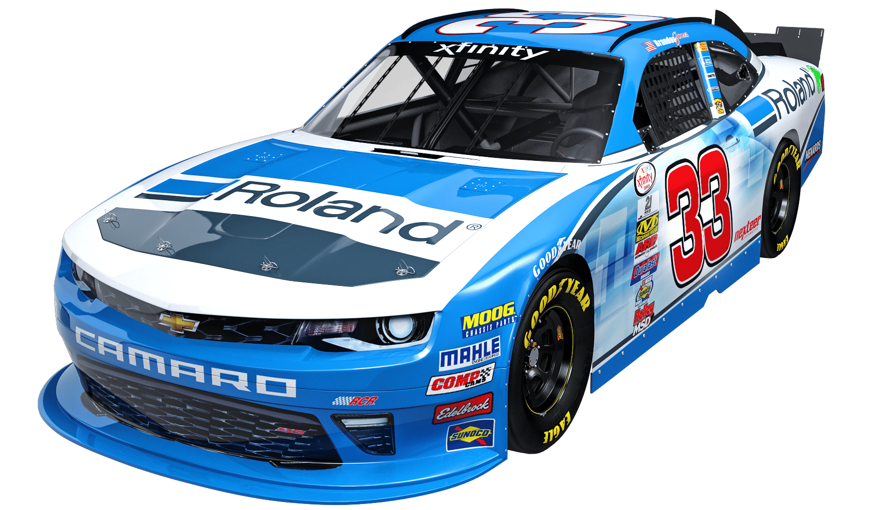 Roland DG Wrap No 33 Chevrolet Richard Childress Racing
