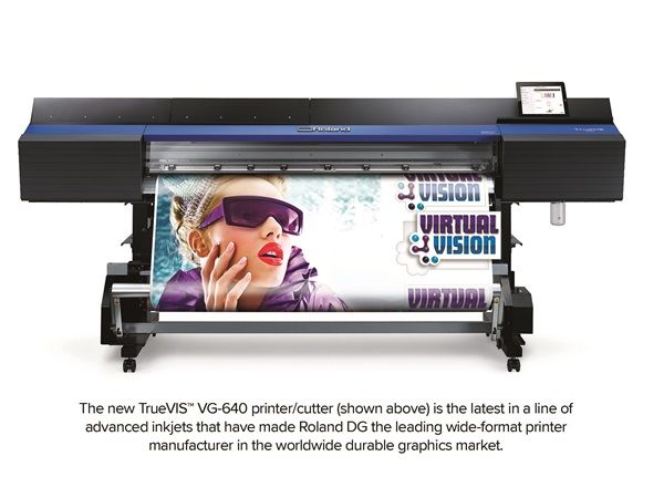 The new TrueVIS VG-640 printer/cutter