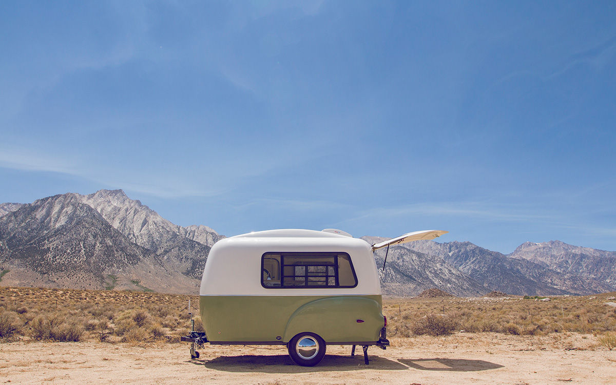 Happier Camper Trailer that Roland DGA will wrap at SGIA 2016