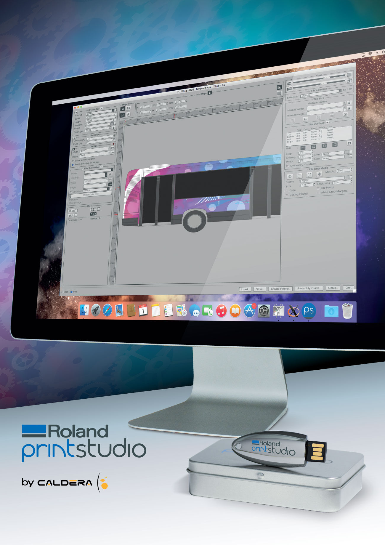 Nueva Versión del RIP Roland DG PrintStudio by Caldera RIP para Usuarios Mac OS