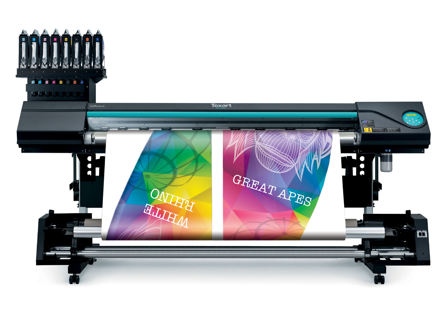Roland's new Texart RT-640M multi-function dye-sublimation printer