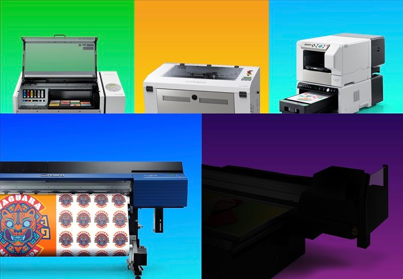 Roland DGA Presentará Diez Nuevos Productos en PRINTING United 2019.