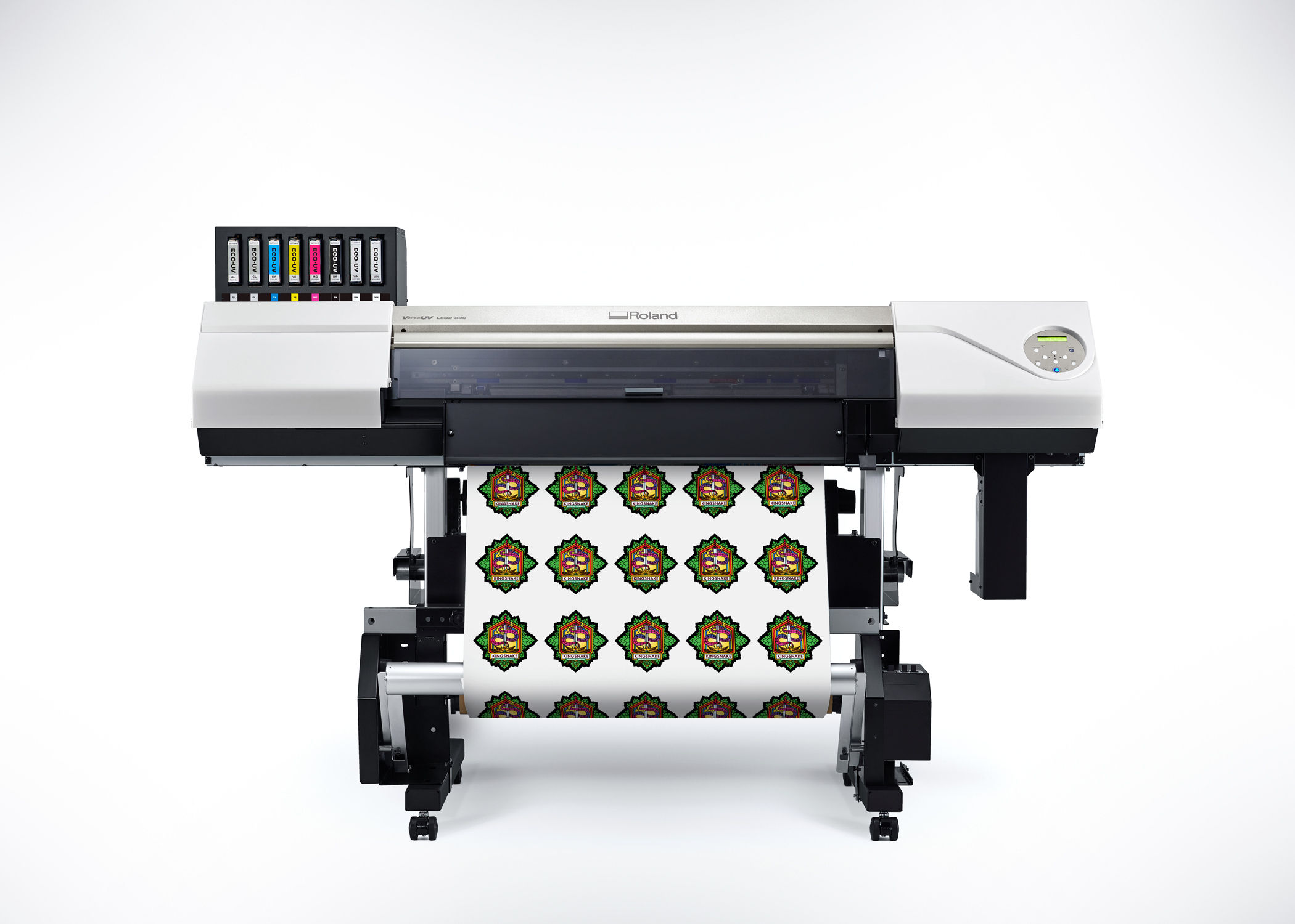The new Roland VersaUV LEC2-300 UV printer/cutter