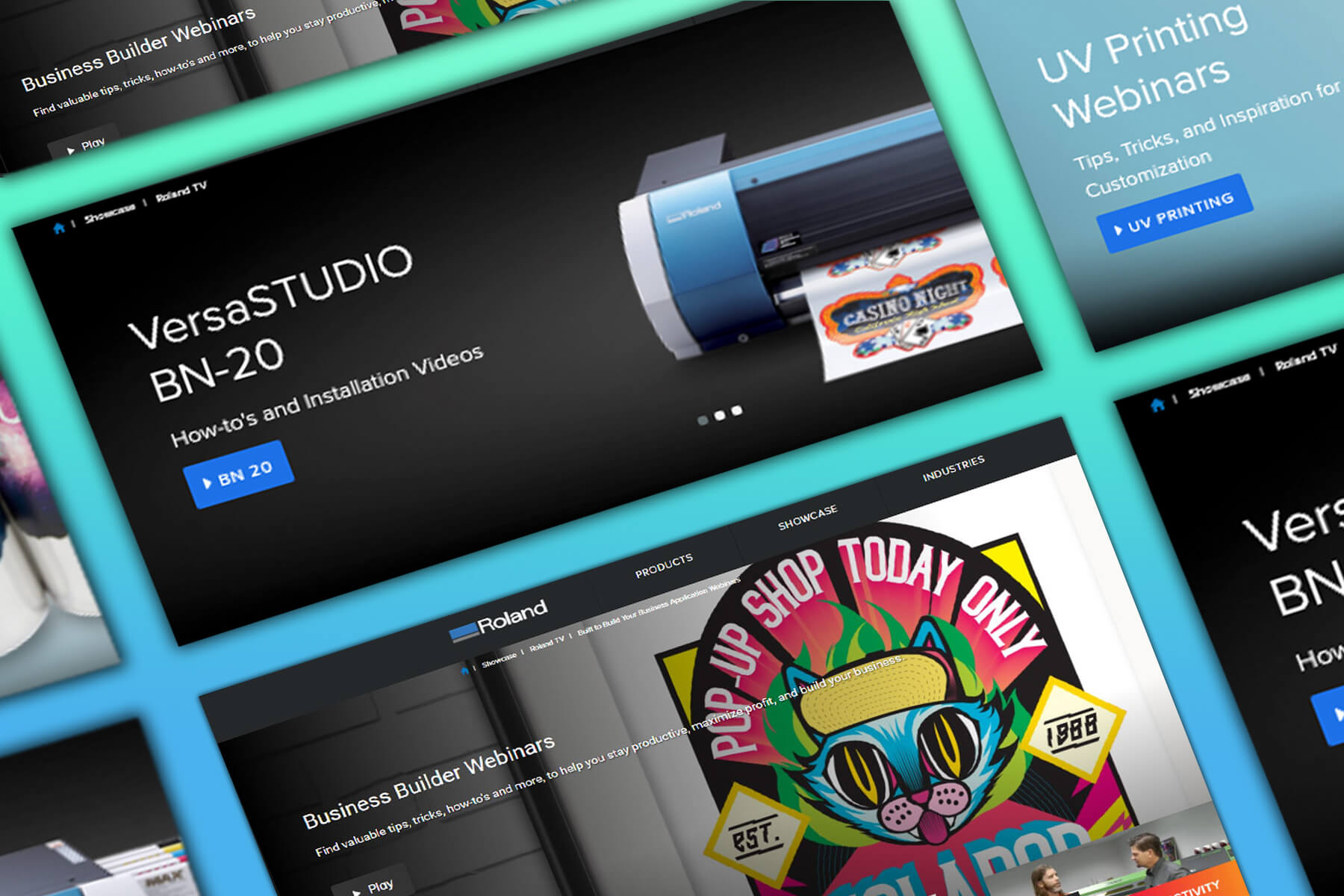 La totalmente rediseñada plataforma Roland TV de Roland DGA