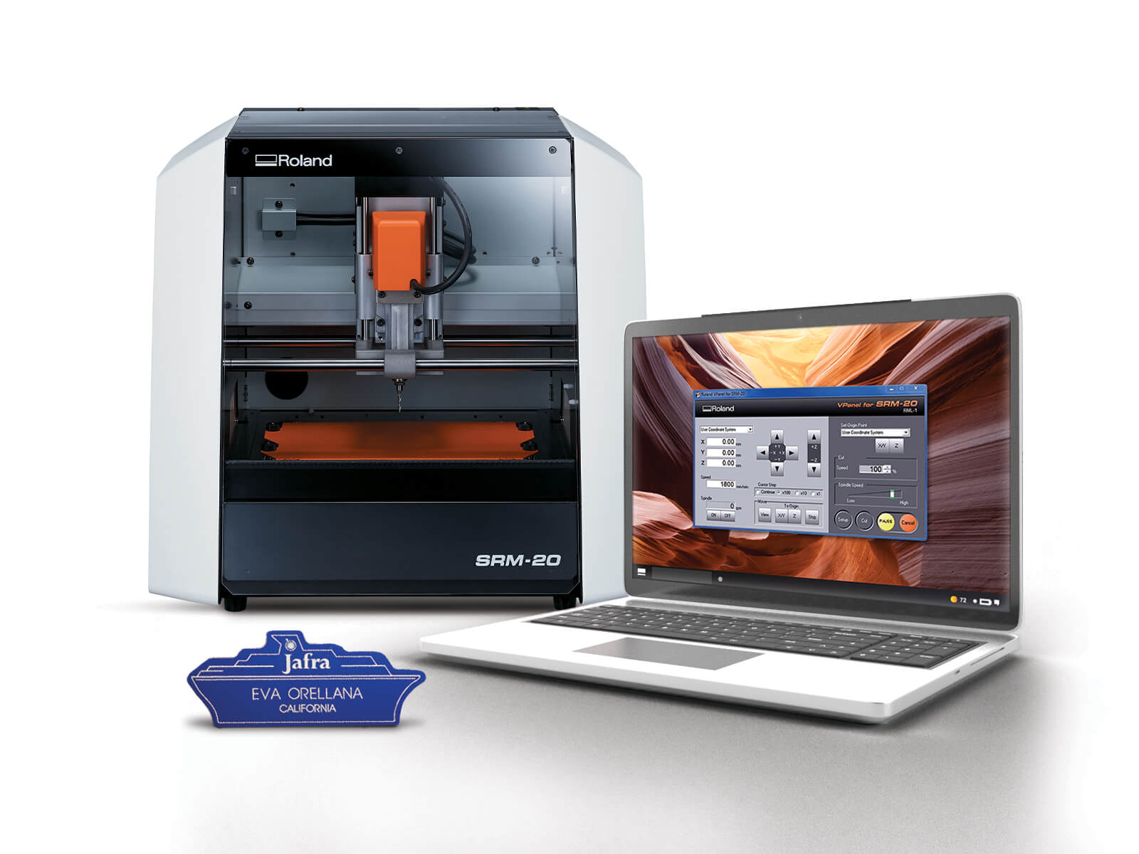 Nuevo Kit de Accesorios de Grabado para la Fresadora Compacta SRM-20 de Roland DG.