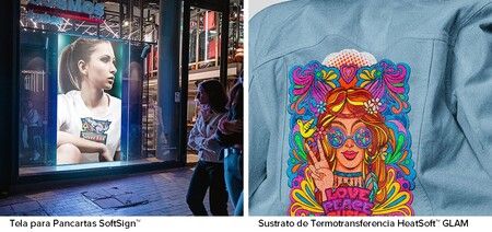 Tela para Pancartas SoftSign™ y Material de Termotransferencia HeatSoft™ GLAM