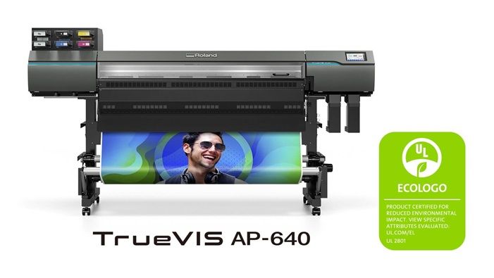 Las Tintas Látex Roland DG para la AP-640 Obtienen la Certificación ECOLOGO®
