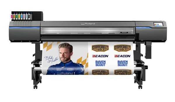 Image of the new Roland DG TrueVIS XG-640 large-format printer/cutter.