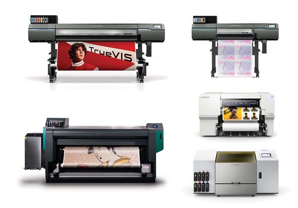 Impresoras Digitales Roland DGA que se exhibirán en la ISA Sign Expo 2025.