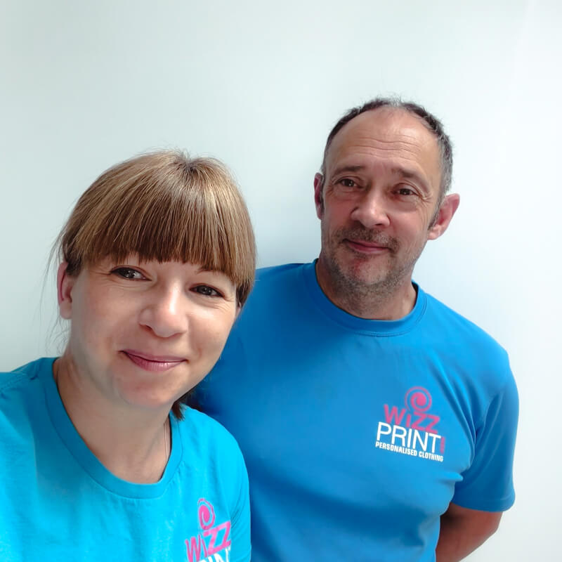 Business owners, Mark & Chloe Robson.