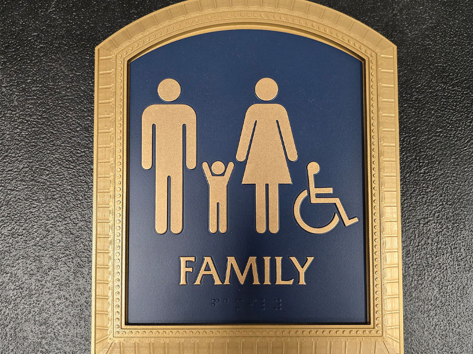 overstreet signs_Slider Image_family bathroom sign