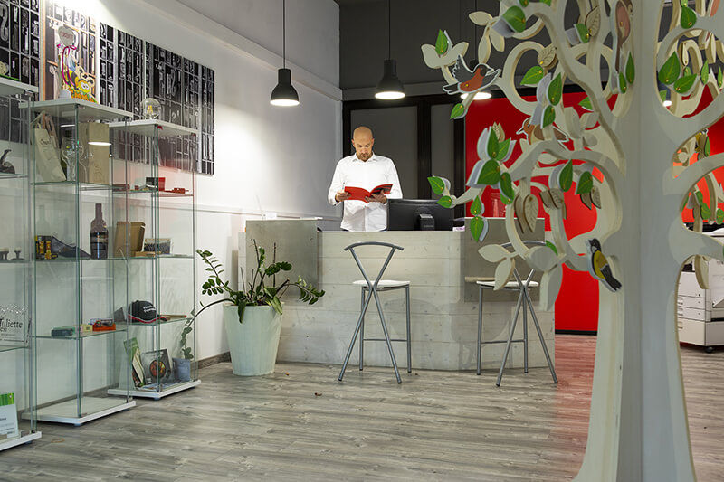 Gianluca Mazzarini workplace