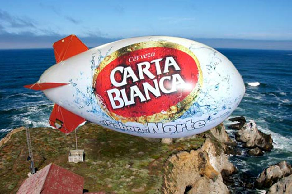 Above and Beyond Roland AJ-1000 Carta Blanca blimp