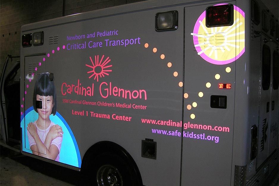 ADgraphix Cardinal Glennon reflective