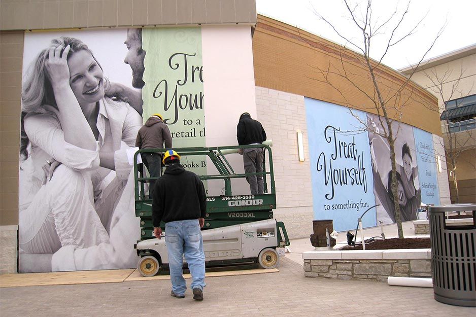 ADgraphix West County Mall murals