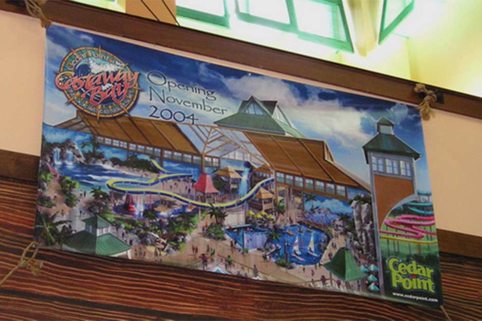 Cedar Point signmaking