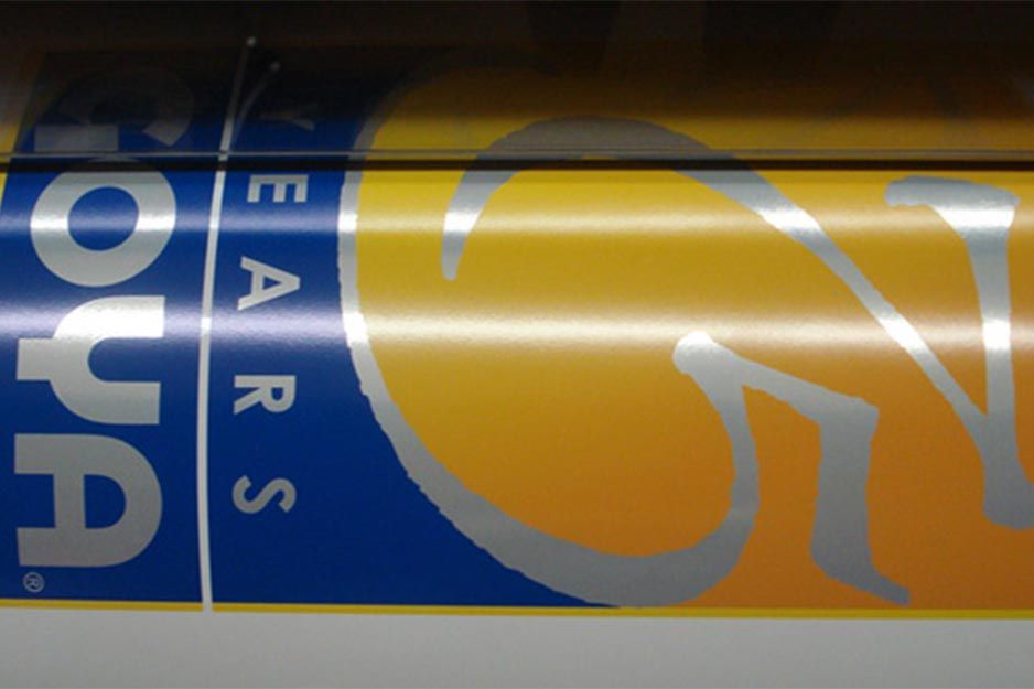 Epic Sign Studio VersaCAMM VS print for Goya Foods