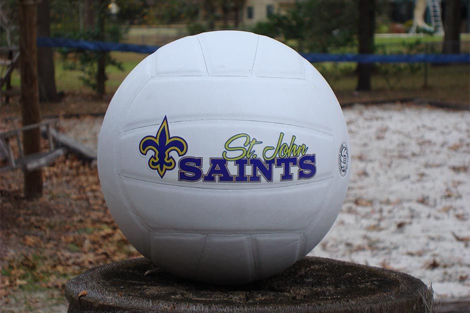 Ocala Auto Graphics VersaCAMM SP volleyball decal