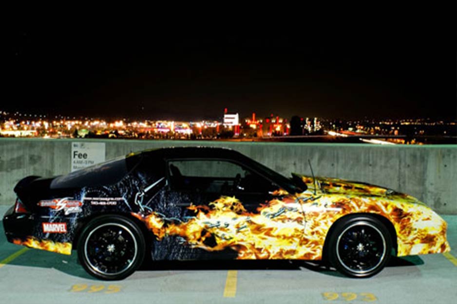 Sam's Signs Roland SOLJET PRO vehicle wrap