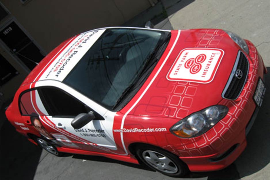 Sam's Signs Roland SOLJET PRO vehicle wrap