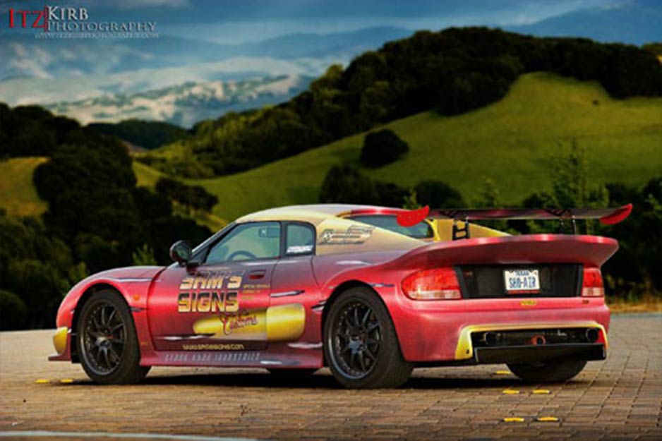 Sam's Signs Roland SOLJET PRO vehicle wrap