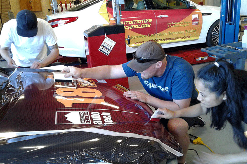 Wrap class for community college