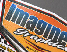 collection of stickers and logos