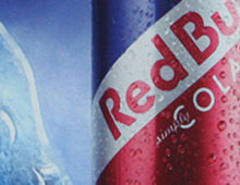 Red Bull POP display