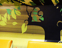 Saladish restaurant graphics