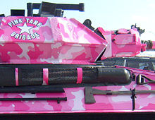 army tank for the cure