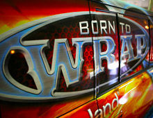 Scion xB vehicle wrap