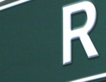 sectional sign Roland on the Road