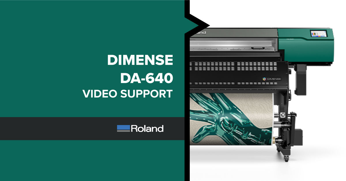 DIMENSE DA-640 Large-format Water-based Printer for Textured Print